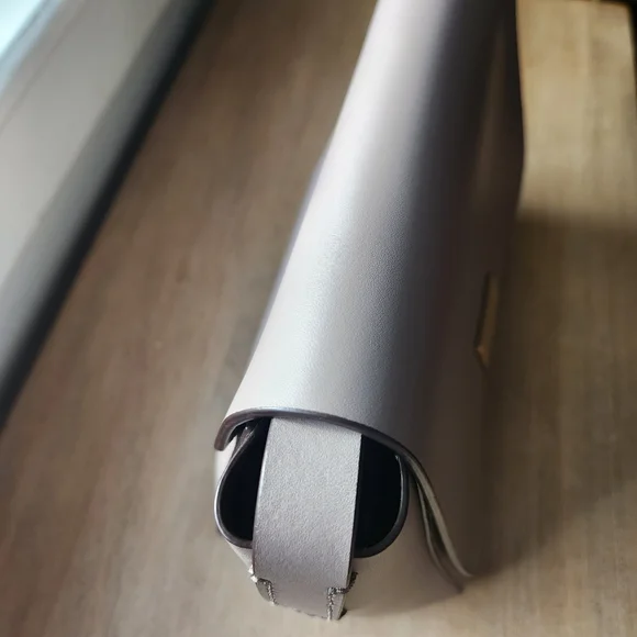 NWOT Kate Spade Putnam Drive Madie Smooth Grey Lavender Leather Crossbody Bag - Picture 12 of 16